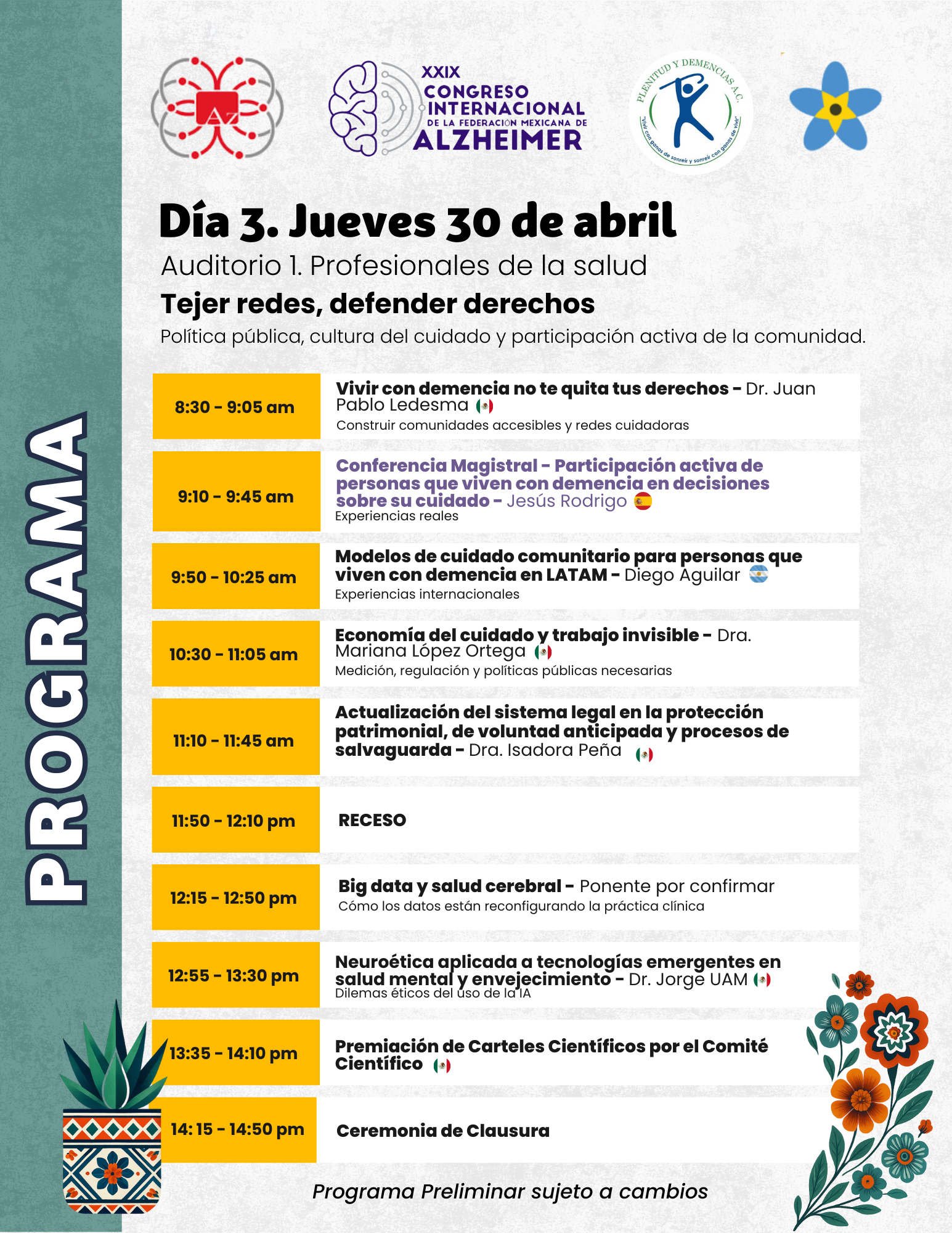 Programa Día 1